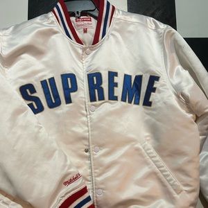 Supreme Mitchell & ness varsity jacket